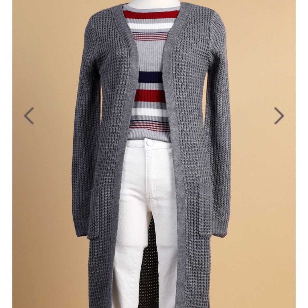 Grey Cardigan